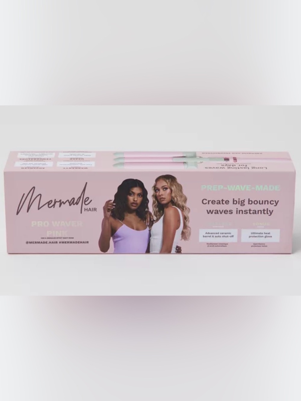 Mermade Hair Pro Waver - Pink